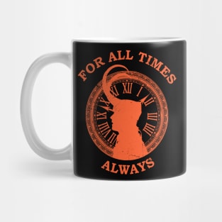 for time always orange Mug